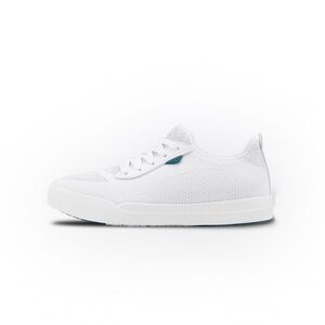 Vessi Weekend Men’s Sneakers Marble White Waterproof Lightweight Size 10